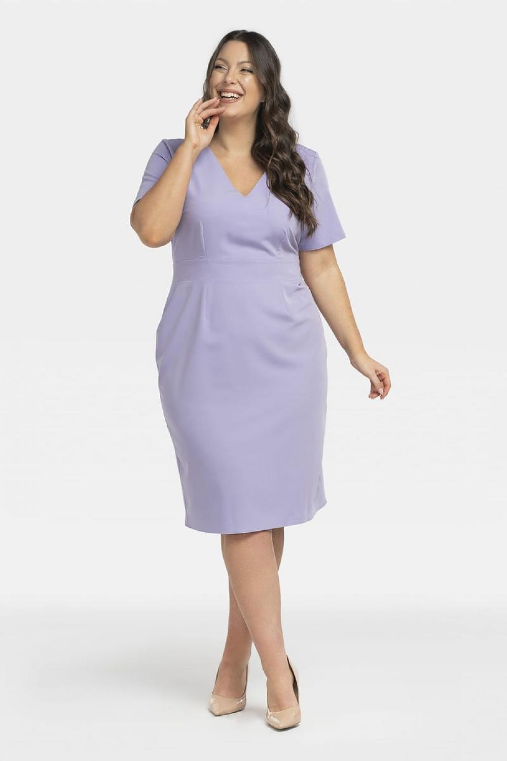 Plus size dress model 196881 Karko - Trendyglobal 