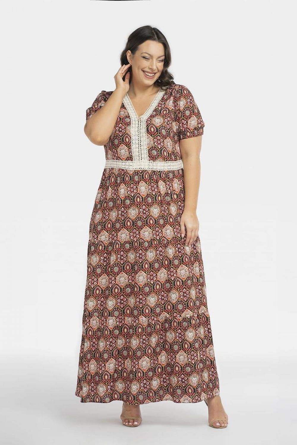 Plus size dress model 196884 Karko - Trendyglobal 