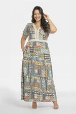 Plus size dress model 196884 Karko - Trendyglobal 