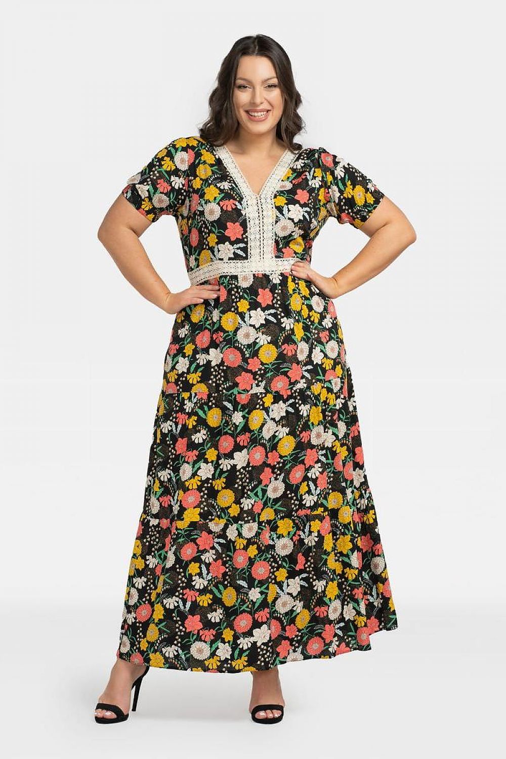 Plus size dress model 196884 Karko - Trendyglobal 