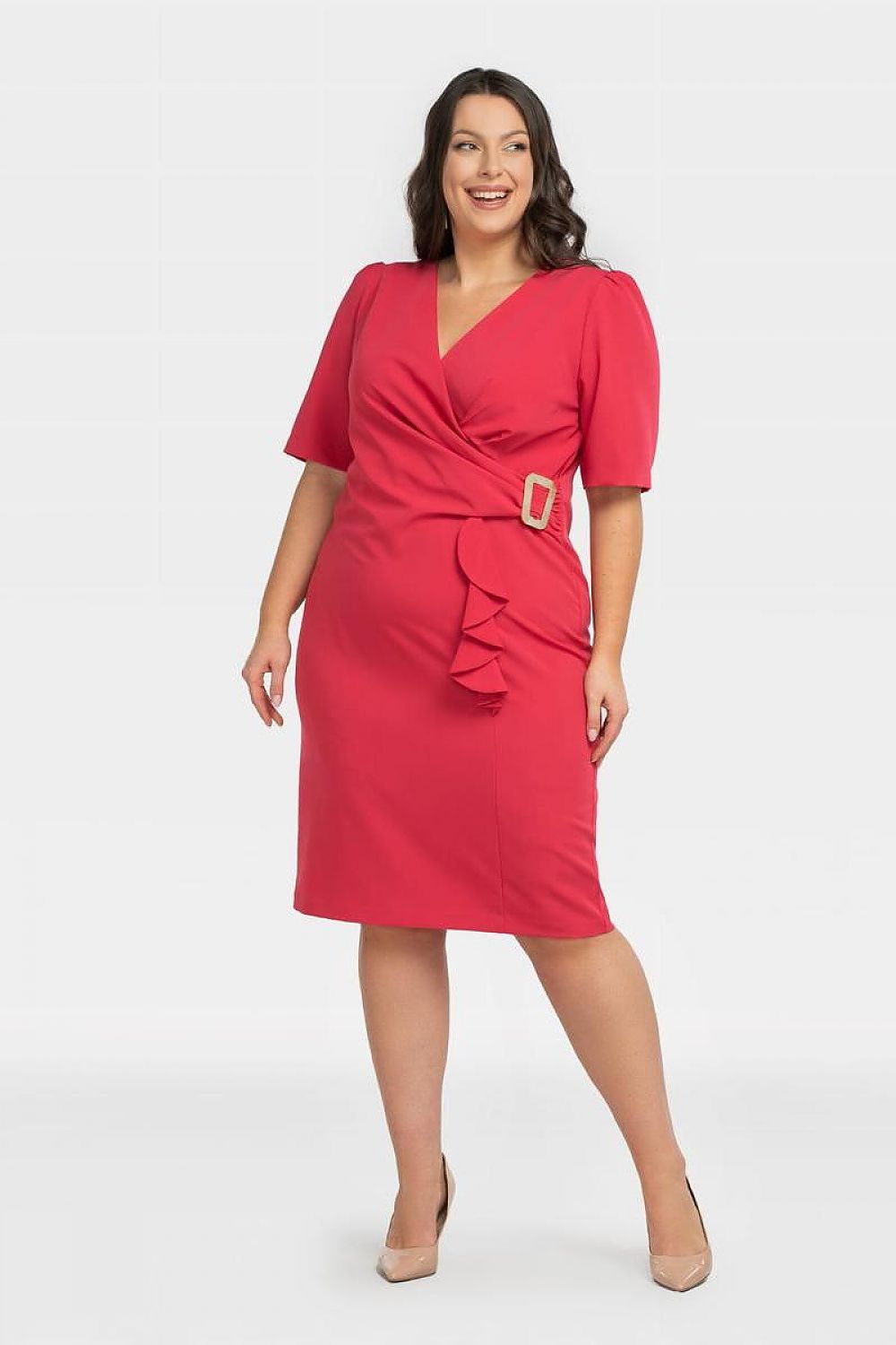 Plus size dress model 196891 Karko - Trendyglobal 