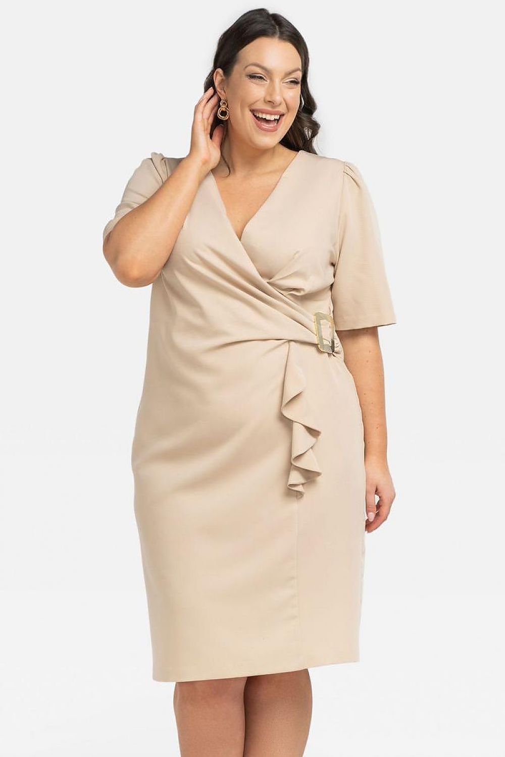 Plus size dress model 196891 Karko - Trendyglobal 