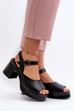 Heel sandals model 196959 Step in style - Trendyglobal 