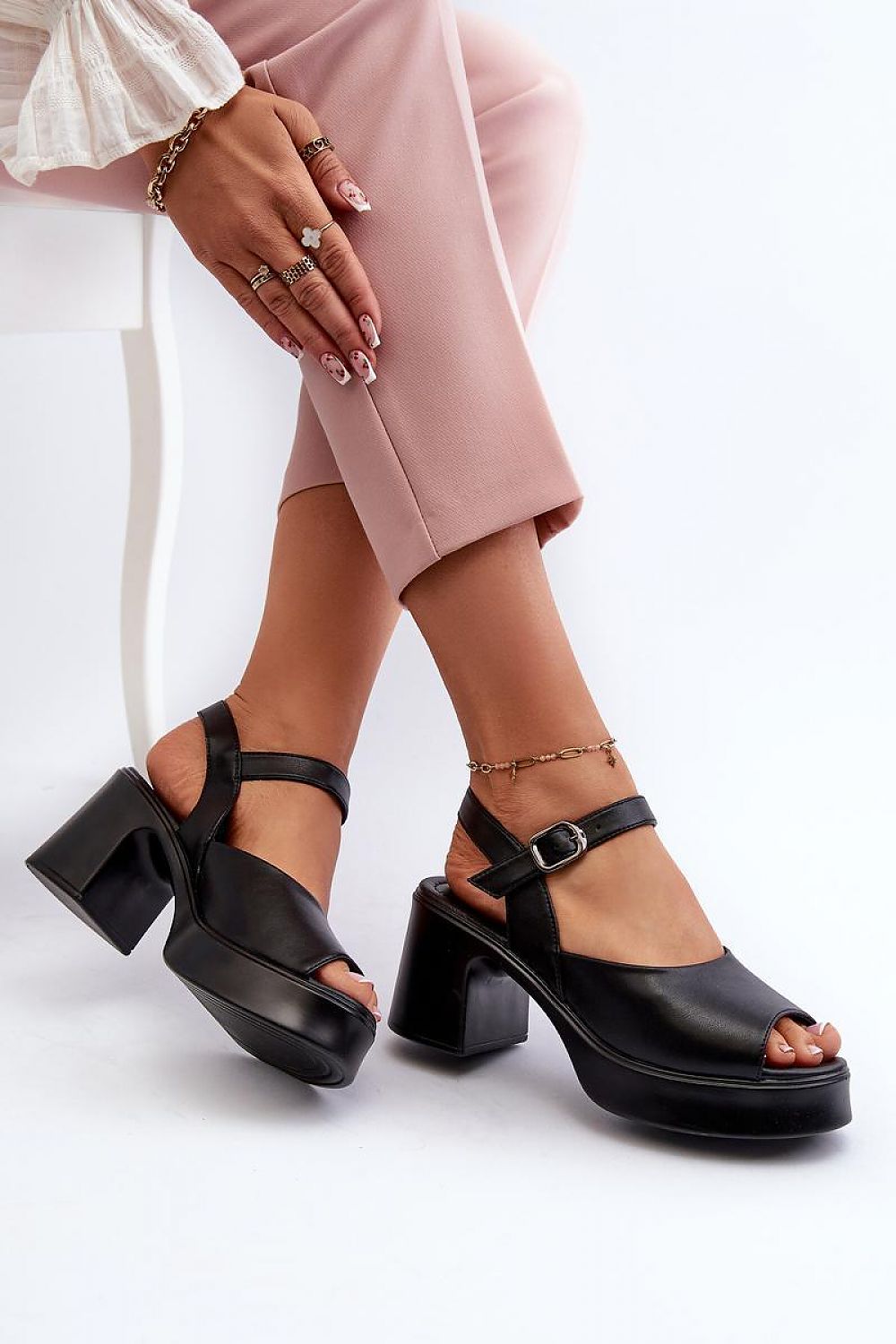 Heel sandals model 196959 Step in style - Trendyglobal 