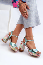 Heel sandals model 196971 Step in style - Trendyglobal 