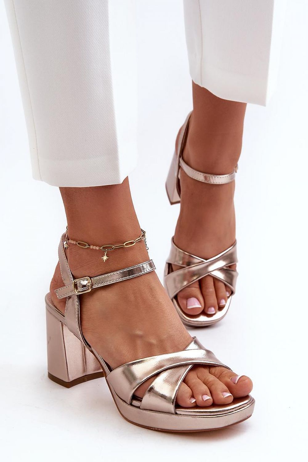 Heel sandals model 197082 Step in style - Trendyglobal 