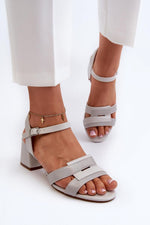 Heel sandals model 197096 Step in style - Trendyglobal 