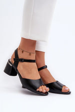 Heel sandals model 197097 Step in style - Trendyglobal 