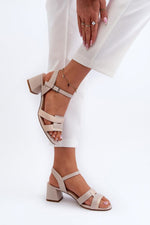 Heel sandals model 197096 Step in style - Trendyglobal 