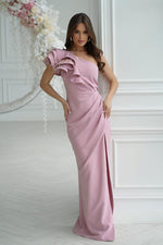 Long dress model 202383 Bicotone