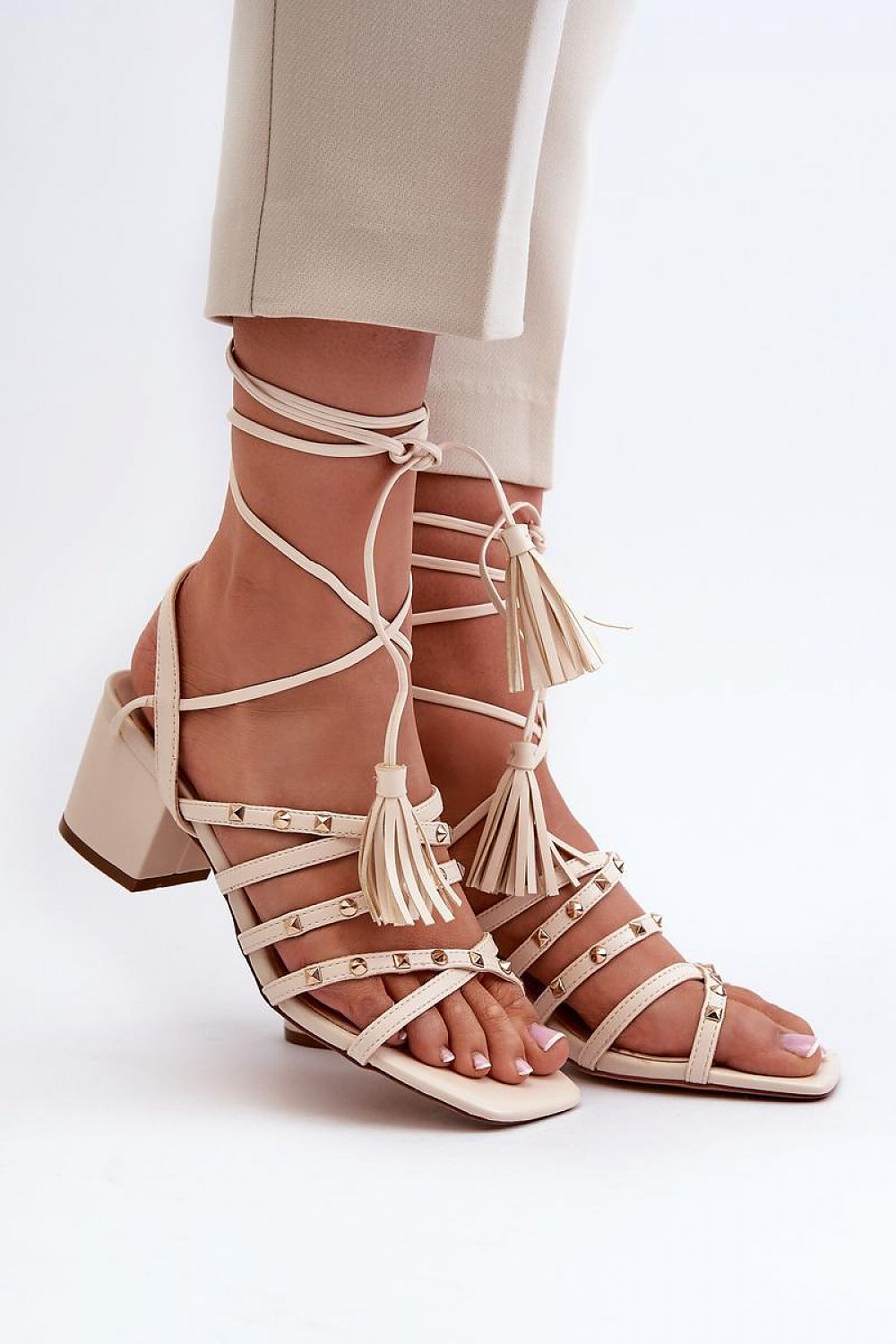 Heel sandals model 197585 Step in style - Trendyglobal 