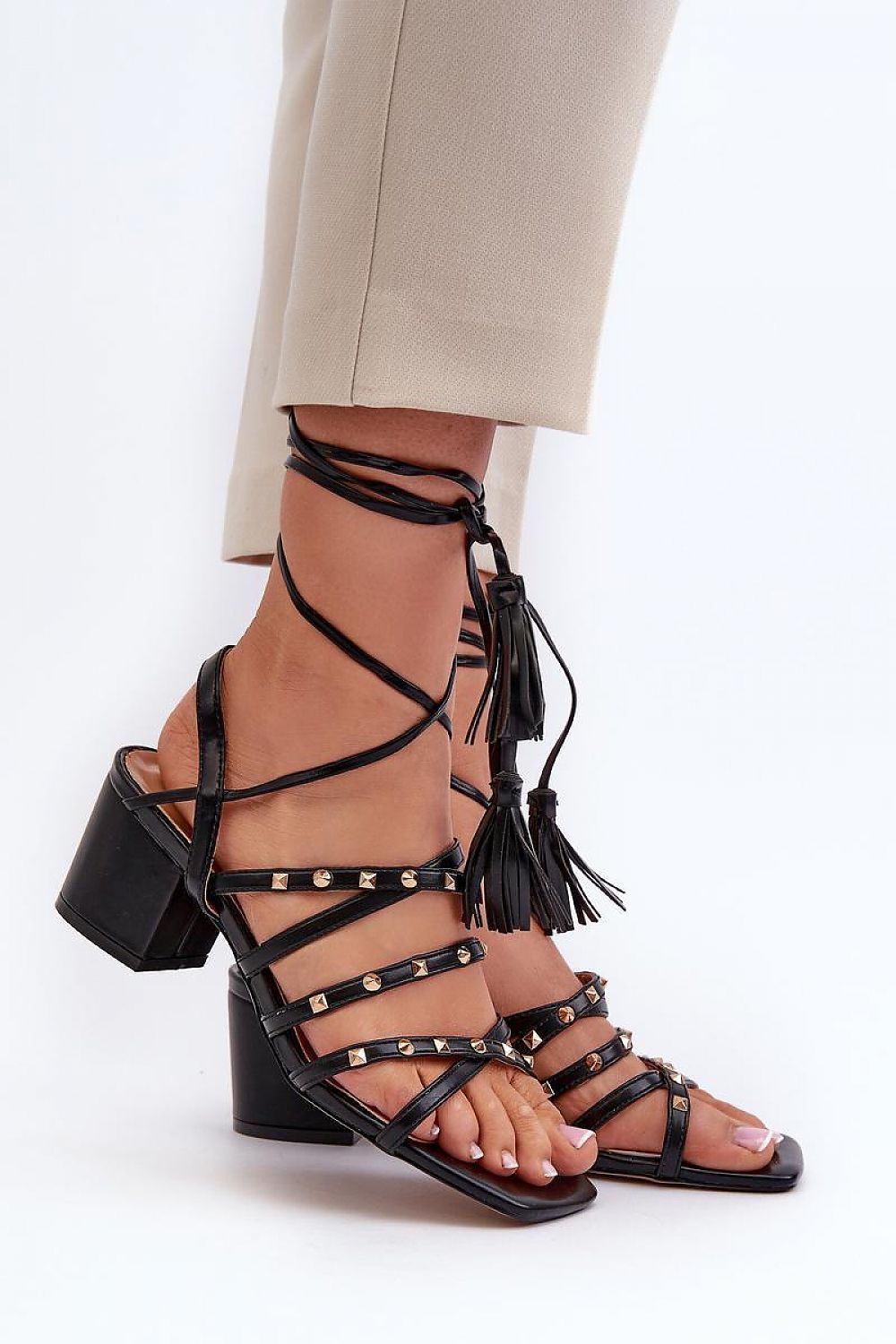 Heel sandals model 197585 Step in style - Trendyglobal 