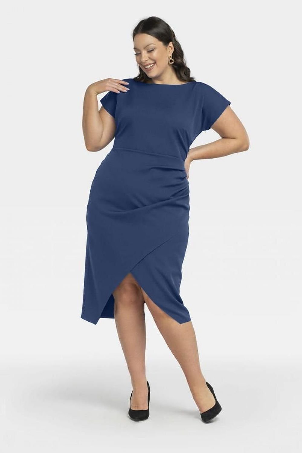 Plus size dress model 197775 Karko - Trendyglobal 