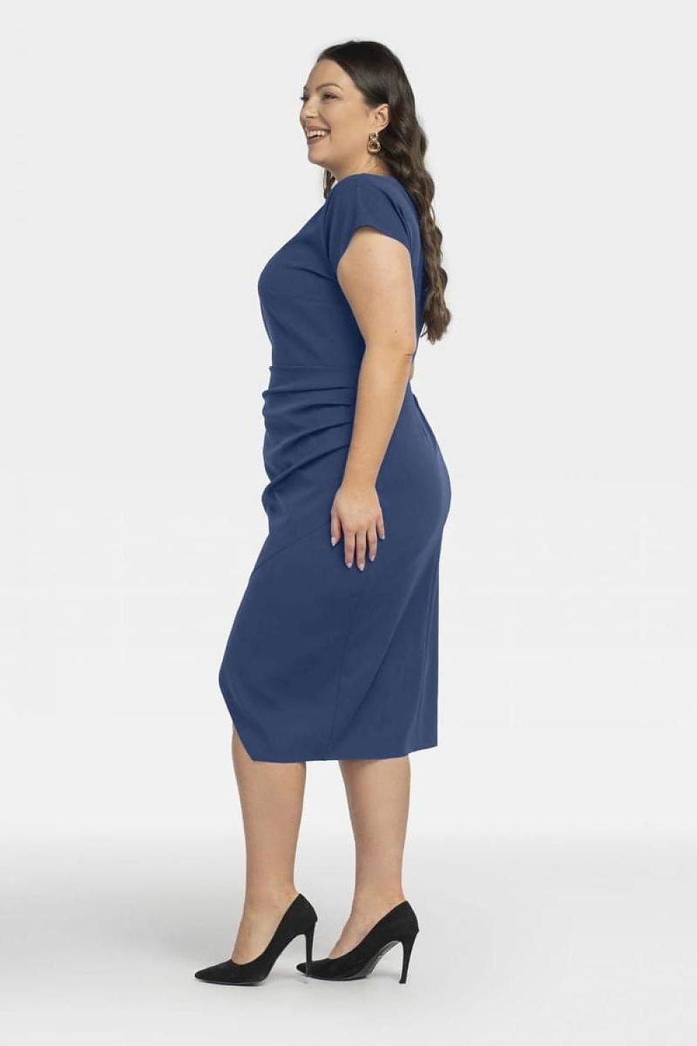 Plus size dress model 197775 Karko - Trendyglobal 