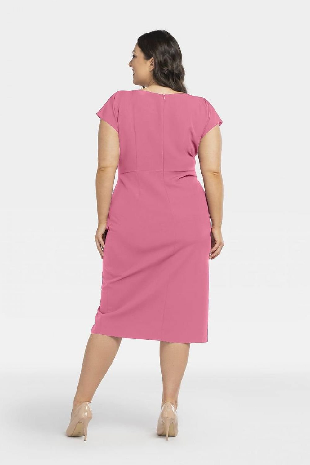 Plus size dress model 197775 Karko - Trendyglobal 