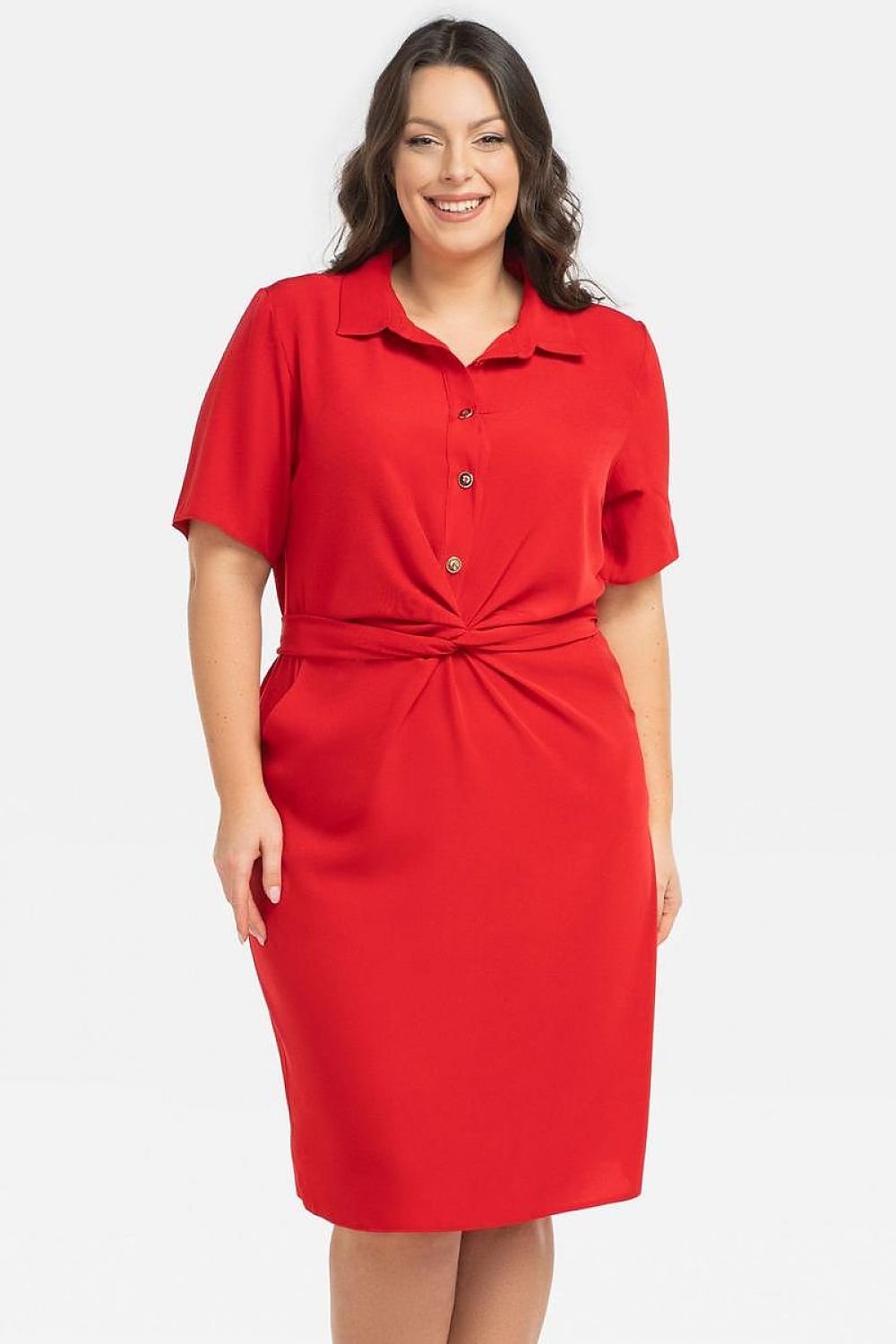 Plus size dress model 197778 Karko - Trendyglobal 