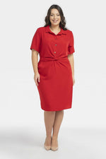 Plus size dress model 197778 Karko - Trendyglobal 