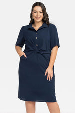 Plus size dress model 197778 Karko - Trendyglobal 