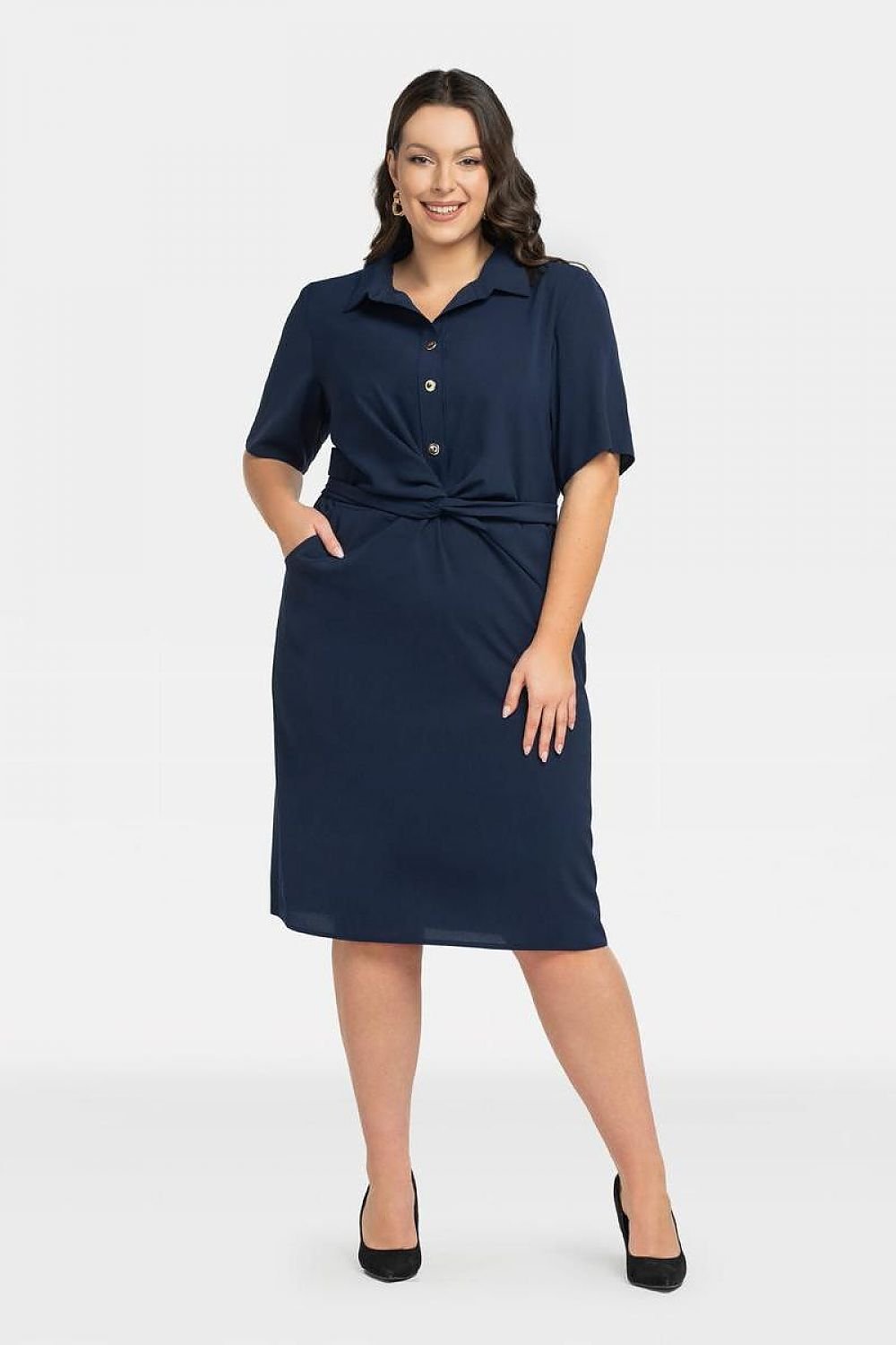 Plus size dress model 197778 Karko - Trendyglobal 