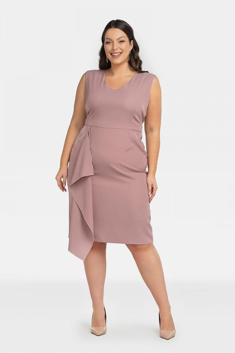 Plus size dress model 197781 Karko - Trendyglobal 