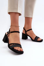 Heel sandals model 198788 Step in style - Trendyglobal 