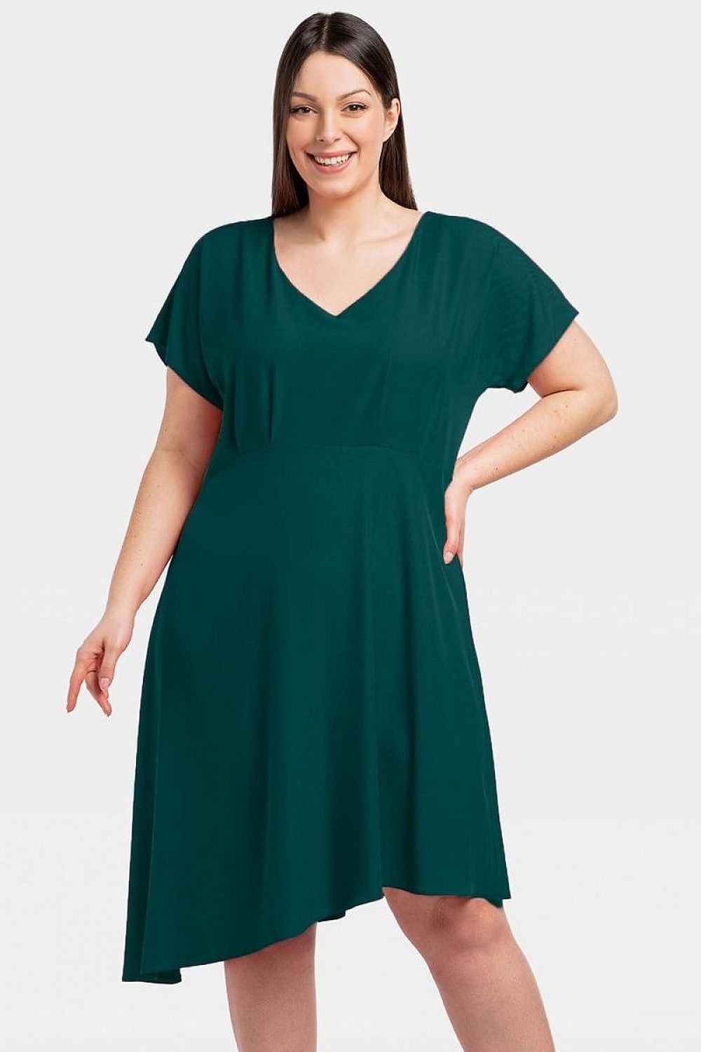 Plus size dress model 198151 Karko - Trendyglobal 