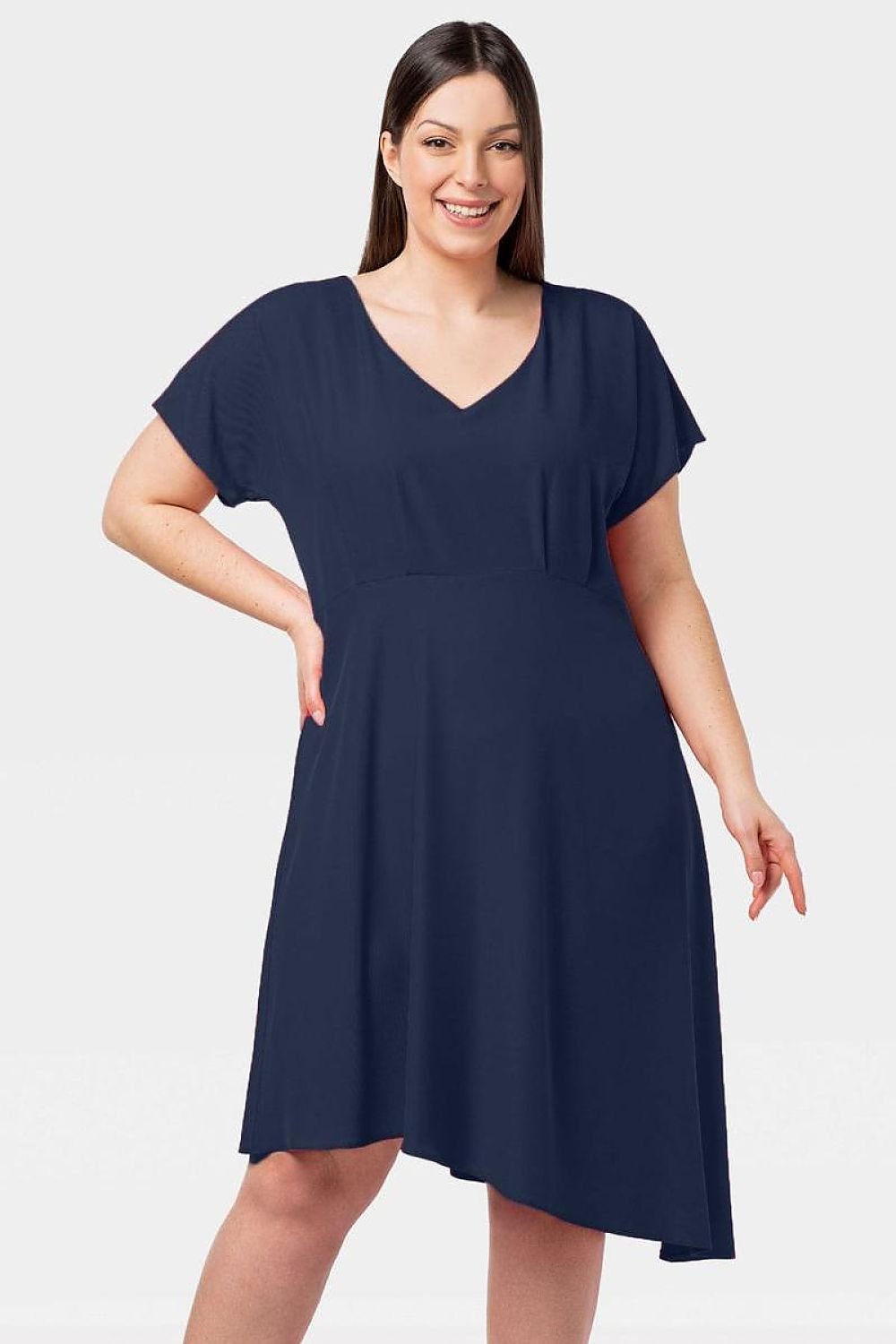 Plus size dress model 198151 Karko - Trendyglobal 