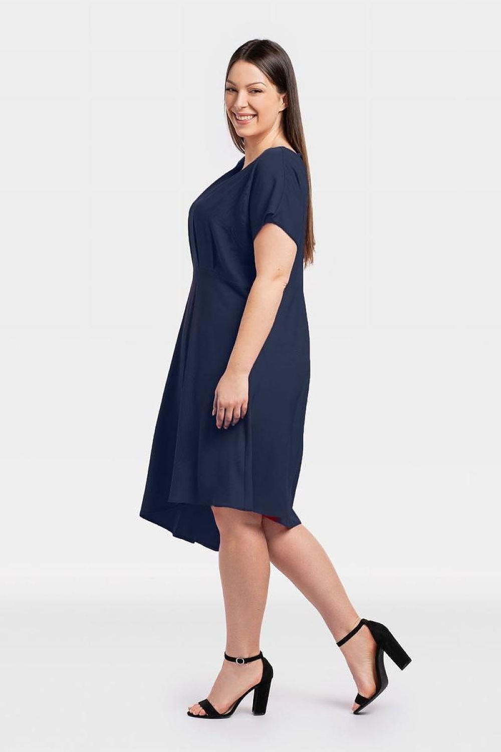 Plus size dress model 198151 Karko - Trendyglobal 