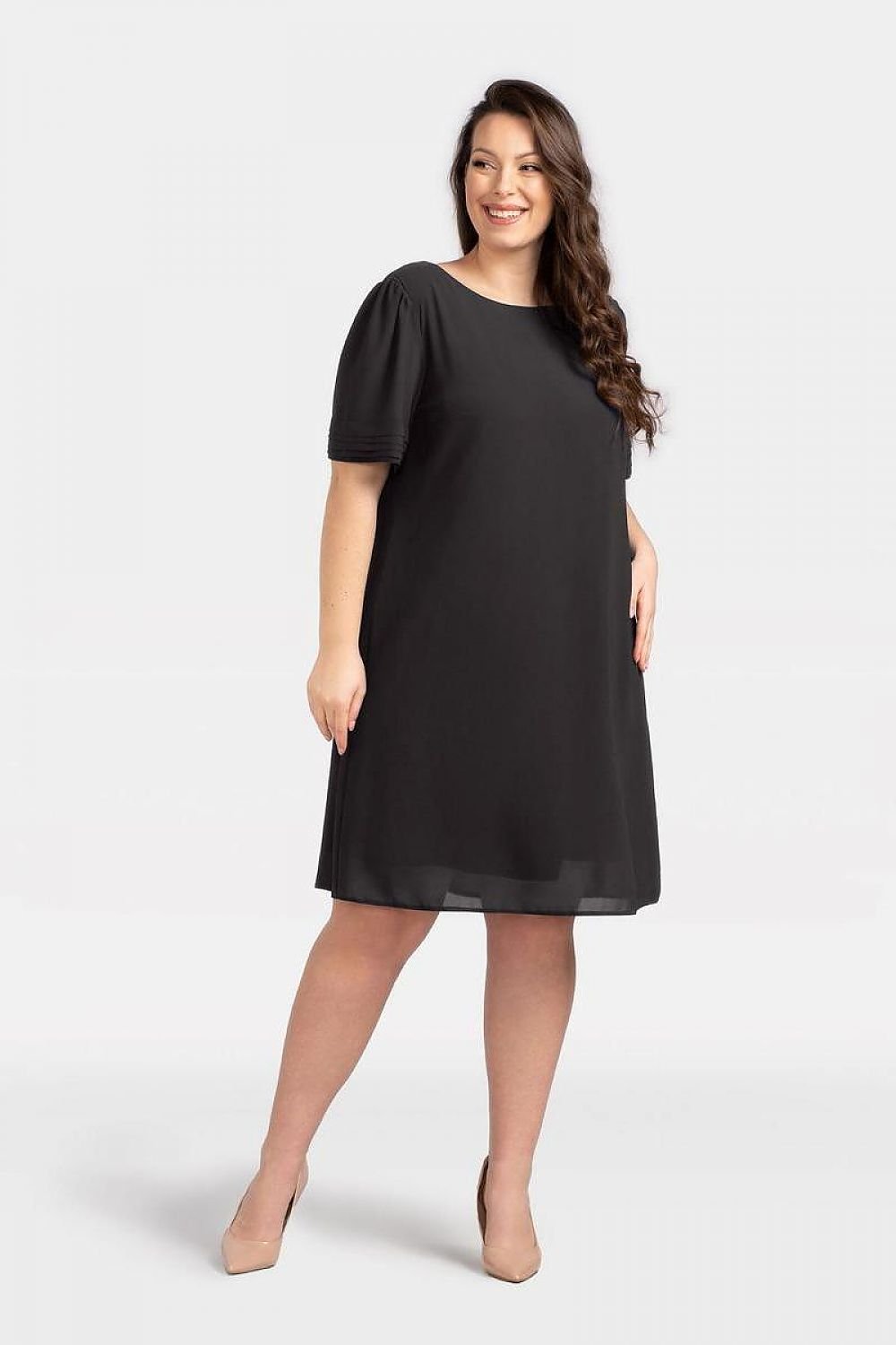 Plus size dress model 198153 Karko - Trendyglobal 