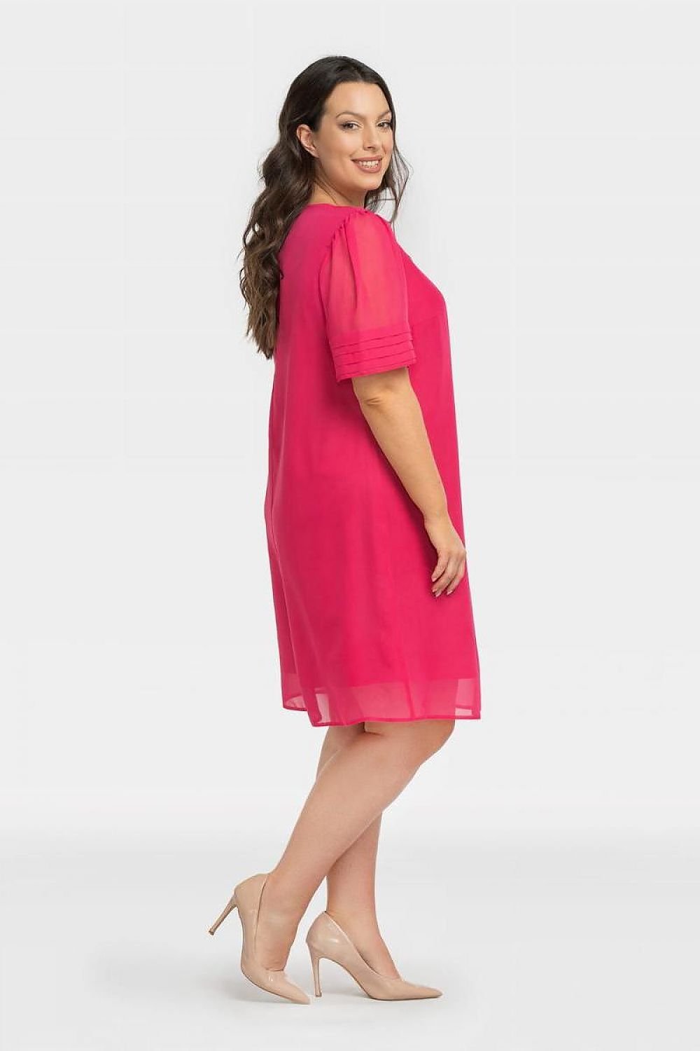 Plus size dress model 198153 Karko - Trendyglobal 