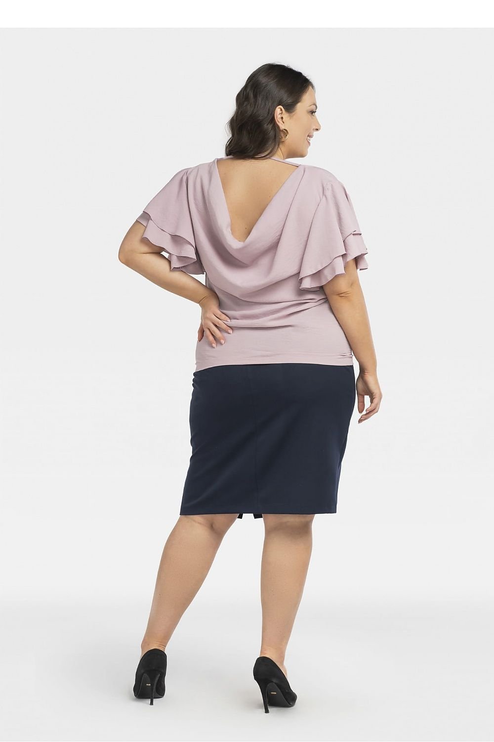 Plus size blouse model 198327 Karko - Trendyglobal 