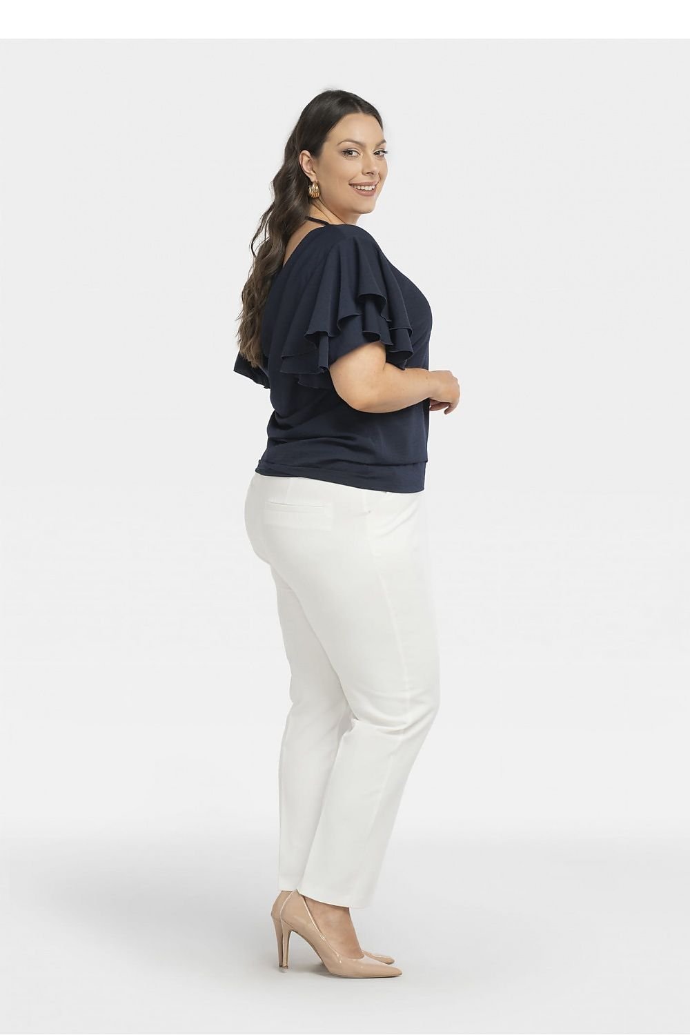 Plus size blouse model 198327 Karko - Trendyglobal 