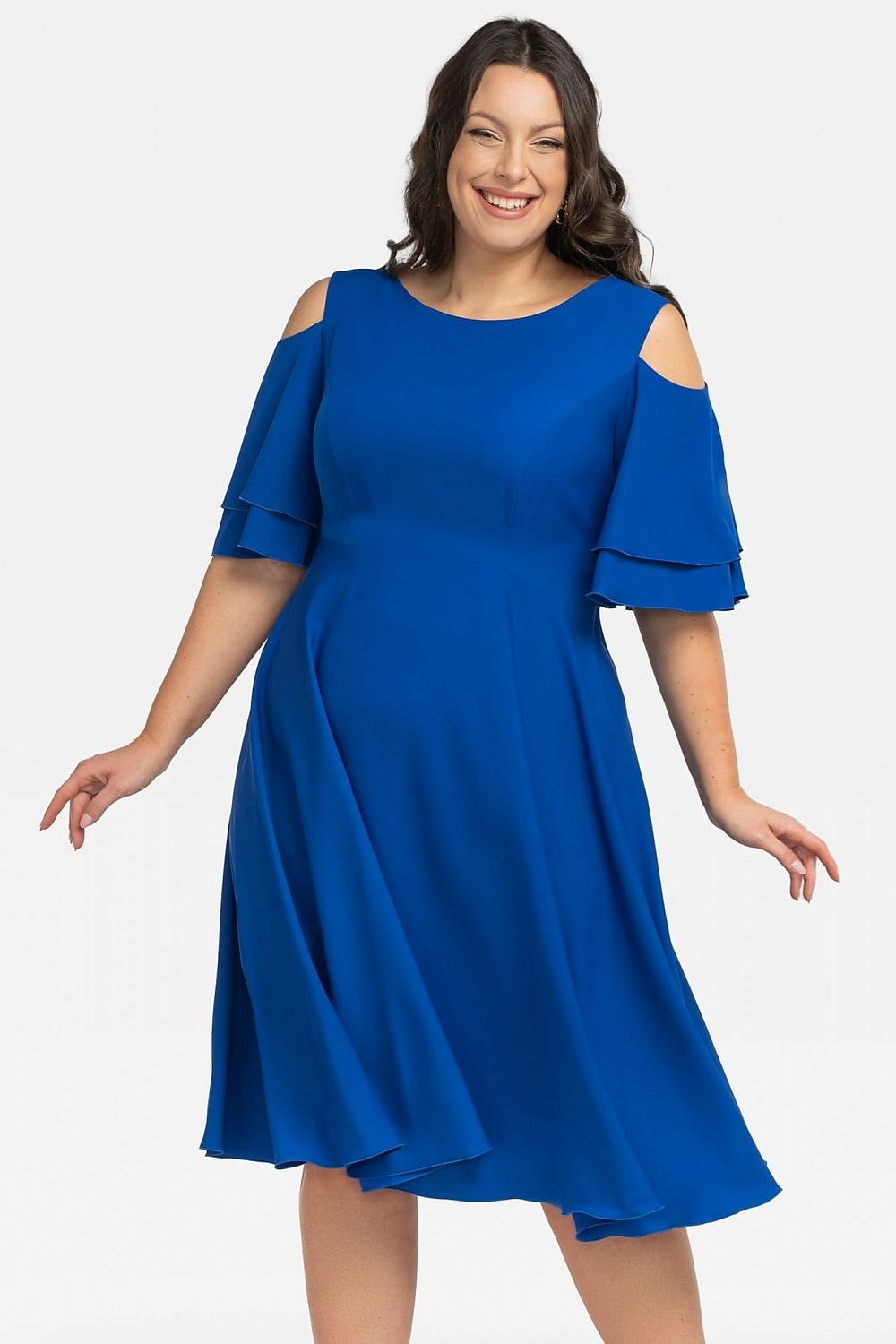 Plus size dress model 198330 Karko - Trendyglobal 