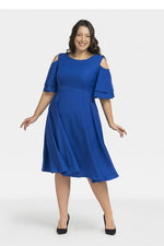 Plus size dress model 198330 Karko - Trendyglobal 