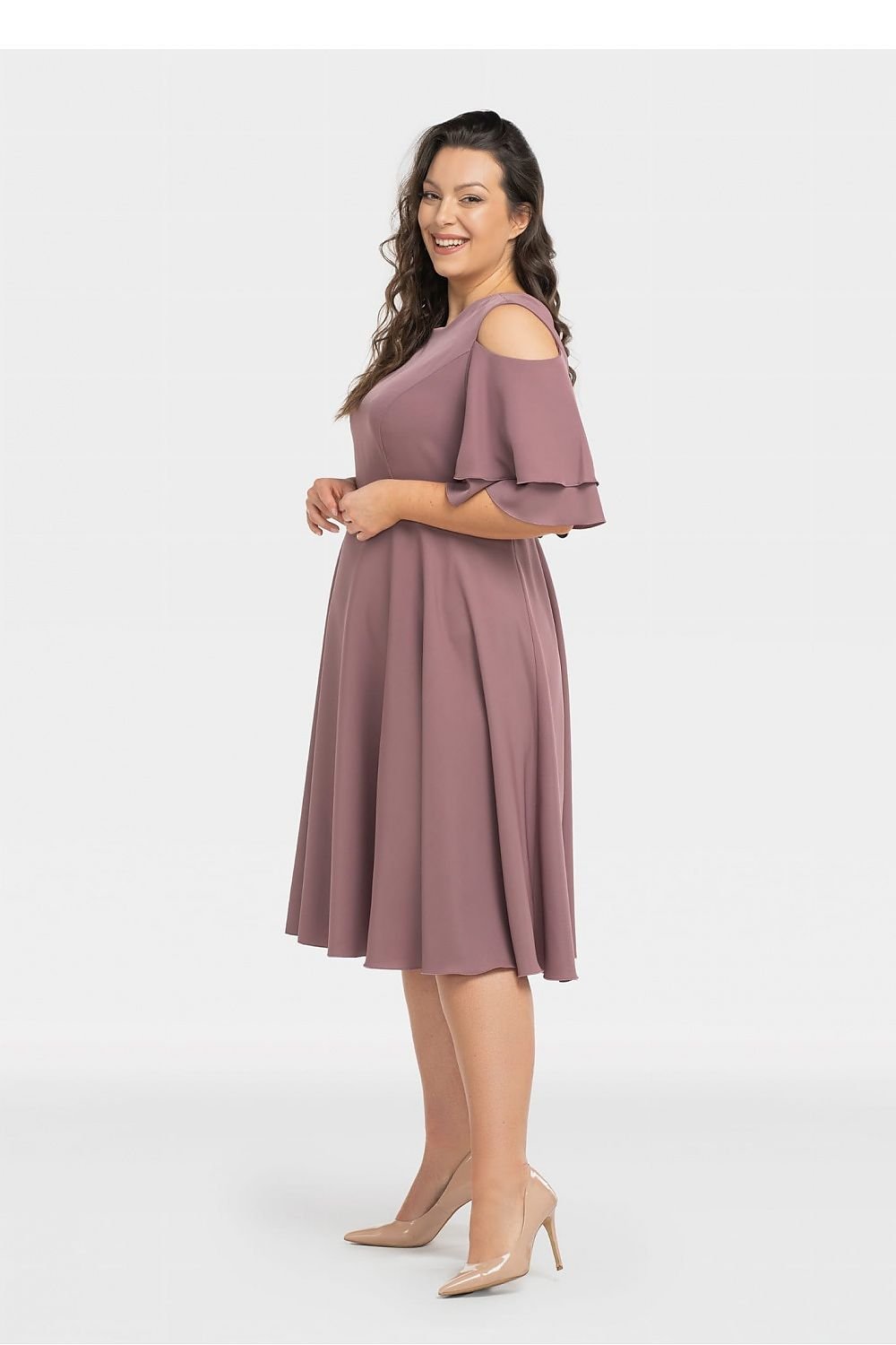 Plus size dress model 198330 Karko - Trendyglobal 