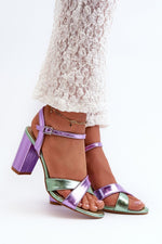 Heel sandals model 198681 Step in style - Trendyglobal 