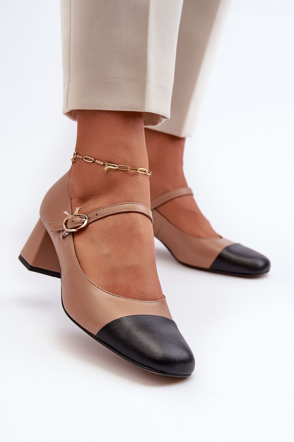 Block heel pumps model 198727 Step in style - Trendyglobal 