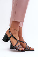 Heel sandals model 198795 Step in style - Trendyglobal 