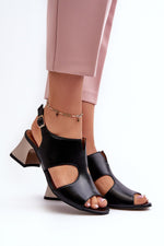 Heel sandals model 198797 Step in style - Trendyglobal 