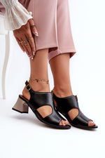 Heel sandals model 198797 Step in style - Trendyglobal 