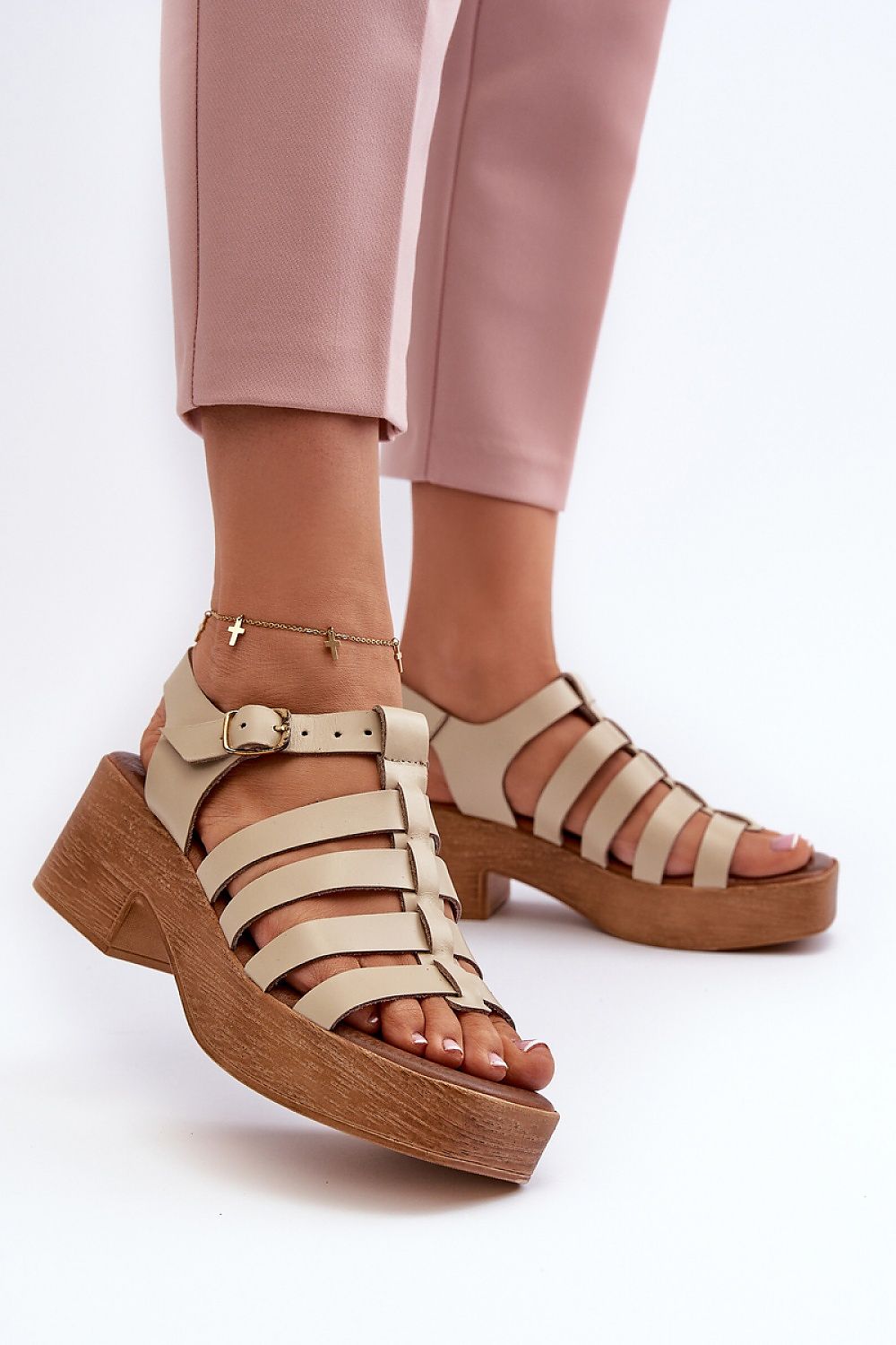 Heel sandals model 198812 Step in style - Trendyglobal 