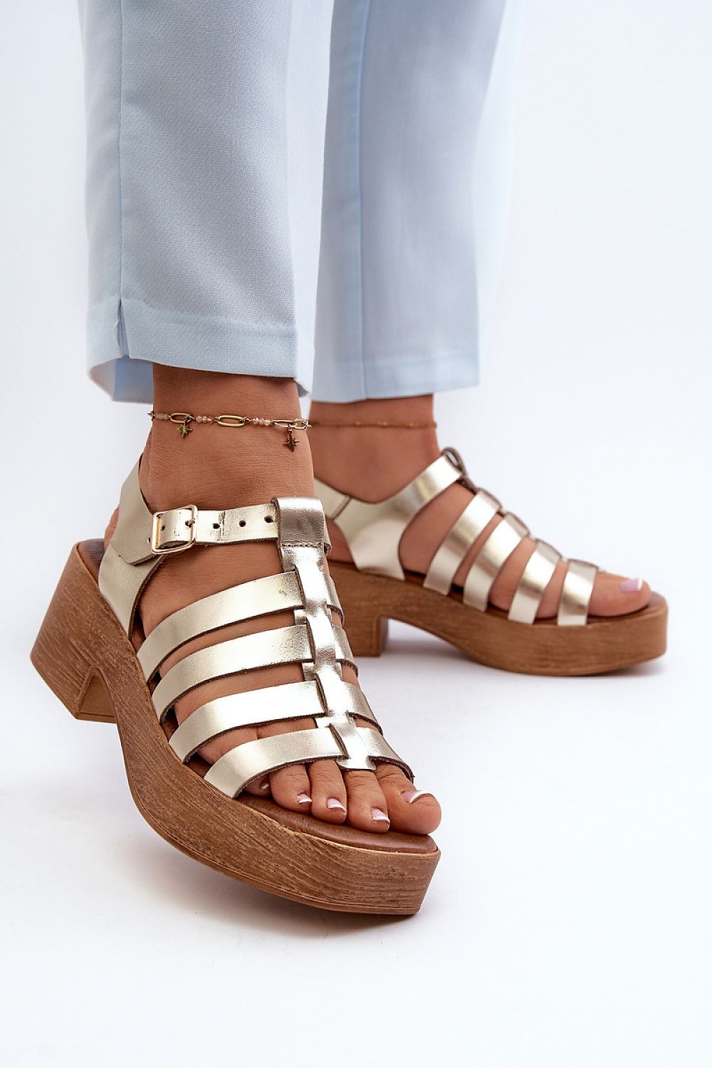 Heel sandals model 198812 Step in style - Trendyglobal 