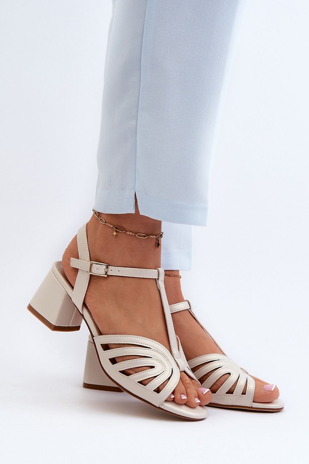 Heel sandals model 198815 Step in style - Trendyglobal 