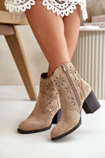 Heel boots model 199069 Step in style - Trendyglobal 