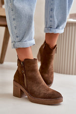 Heel boots model 199079 Step in style - Trendyglobal 