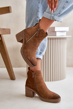 Heel boots model 199079 Step in style - Trendyglobal 