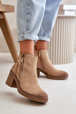 Heel boots model 199079 Step in style - Trendyglobal 