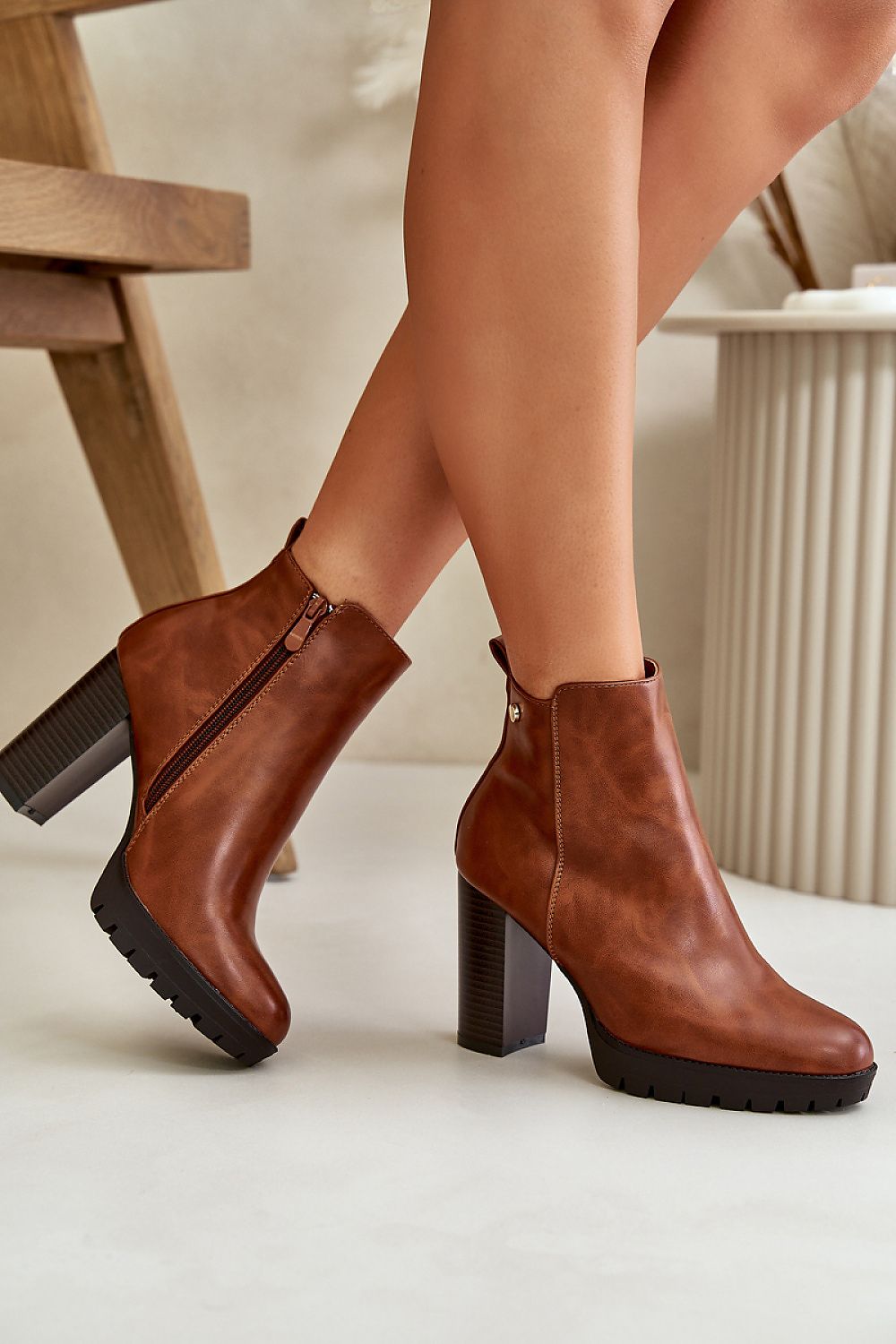 Heel boots model 199085 Step in style - Trendyglobal 