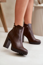 Heel boots model 199085 Step in style - Trendyglobal 