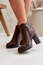 Heel boots model 199085 Step in style - Trendyglobal 